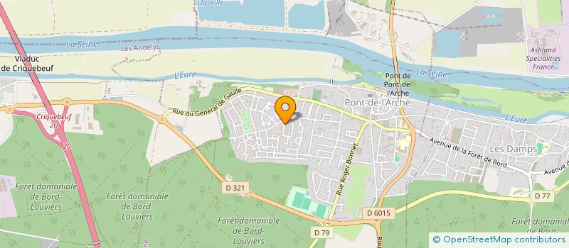 localisation de l'entreprise VINCE HOME RENOV'  PONT-DE-L'ARCHE