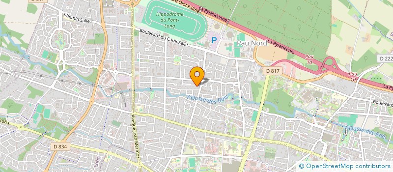 localisation de l'entreprise VINCE TANDEM PARACHUTISME à PAU