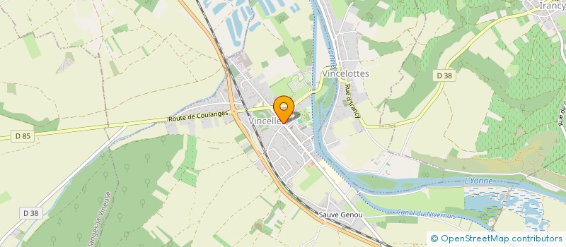 localisation de l'entreprise VINCELLES  VINCELLES