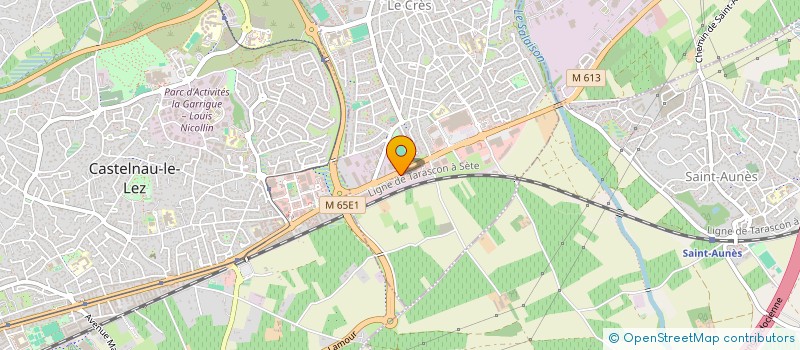 localisation de l'entreprise VINCEMARCO  LE CRES