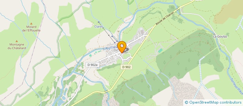 localisation de l'entreprise VINCENDET à BESSANS