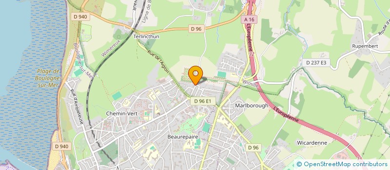 localisation de l'entreprise VINCENNES  WIMILLE