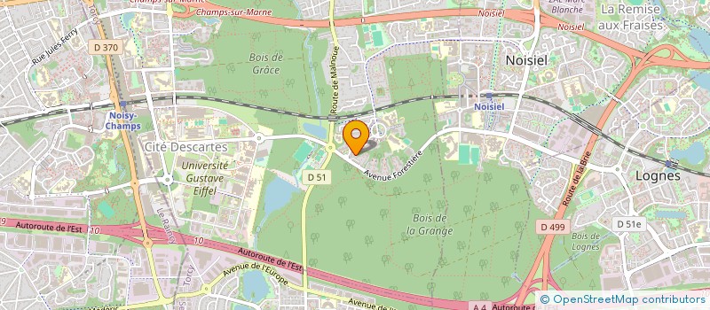 localisation de l'entreprise VINCENNES FYT  CHAMPS-SUR-MARNE