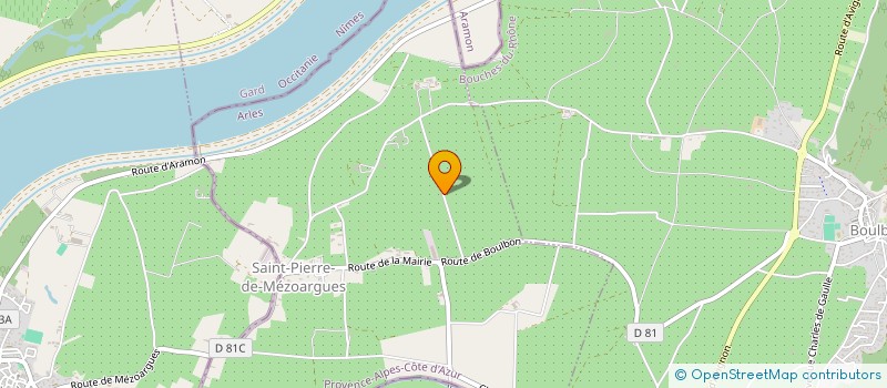 localisation de l'entreprise VINCENS  SAINT-PIERRE-DE-MEZOARGUES