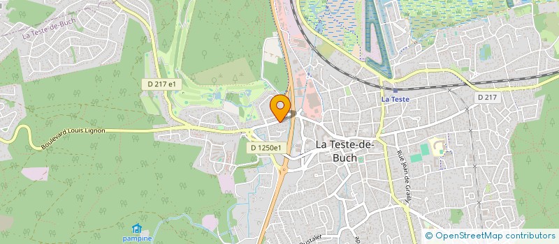 localisation de l'entreprise VINCENT à LA TESTE-DE-BUCH