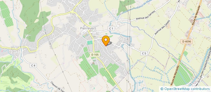 localisation de l'entreprise VINCENT  PIERREVERT