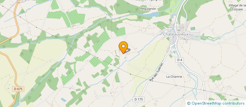 localisation de l'entreprise VINCENT  CHATEAUVIEUX