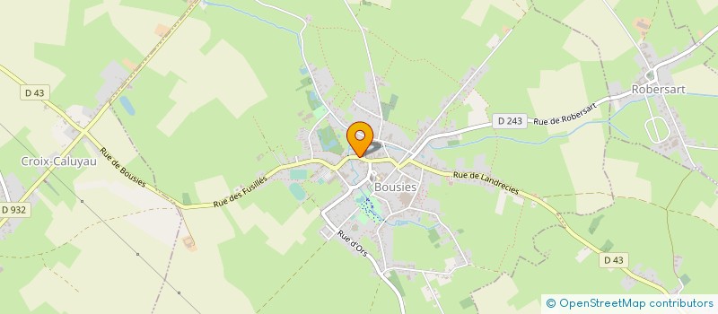 localisation de l'entreprise VINCENT  BOUSIES