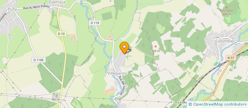 localisation de l'entreprise VINCENT  VILLEPAROIS