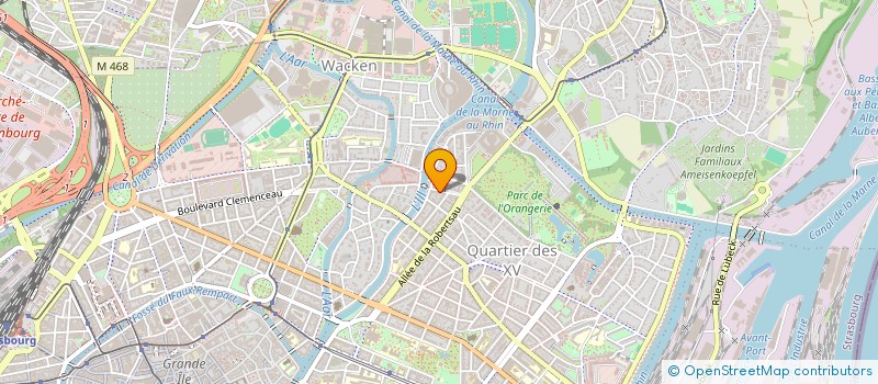 localisation de l'entreprise VINCENT  STRASBOURG