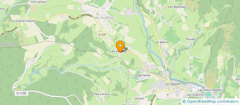 localisation de l'entreprise VINCENT  CORCELLES-EN-BEAUJOLAIS