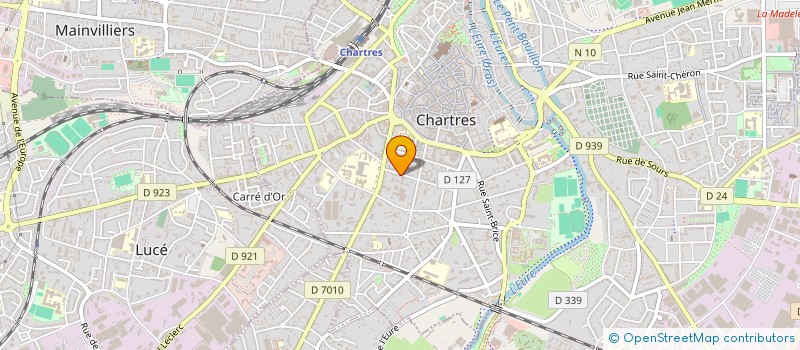 localisation de l'entreprise VINCENT BAUDOIN ET LAETITIA BELLOLI NOTAIRES ASSOCIES AU SEIN D'UNE SOCIETE CIVILE PROFESSIONNELLE TITULAIRE D'UN OFFIC à CHARTRES