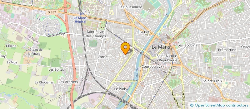 localisation de l'entreprise VINCENT BAYLE DEVELOPPEMENTS à LE MANS
