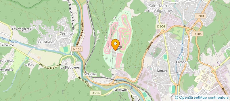 localisation de l'entreprise VINCENT BELTOISE  SAINT-MARTIN-DE-VALGALGUES