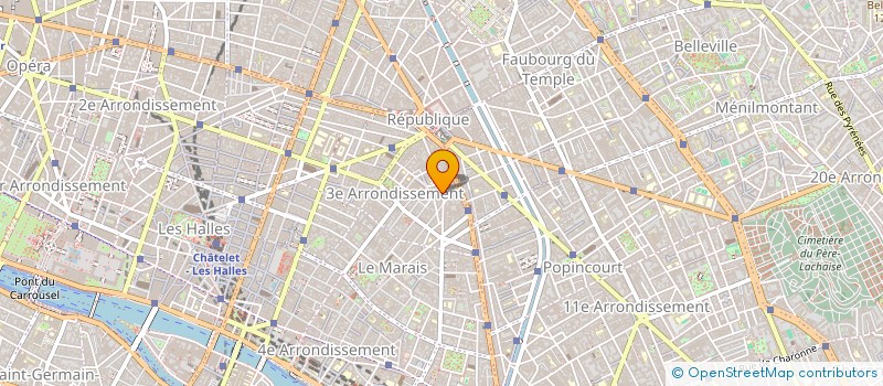 localisation de l'entreprise VINCENT BERNARD  PARIS