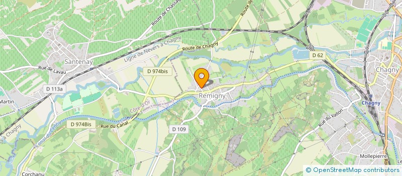 localisation de l'entreprise VINCENT BORGEOT à REMIGNY