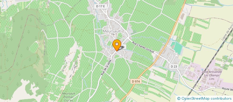 localisation de l'entreprise VINCENT BOUZEREAU  MEURSAULT