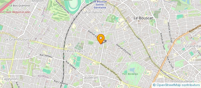 localisation de l'entreprise VINCENT BOY HOLDING  BORDEAUX