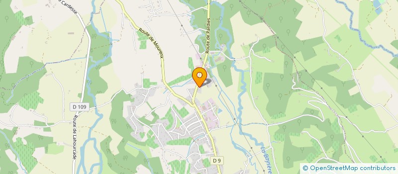 localisation de l'entreprise VINCENT CASAURANCQ-MINVIELLE  ABOS