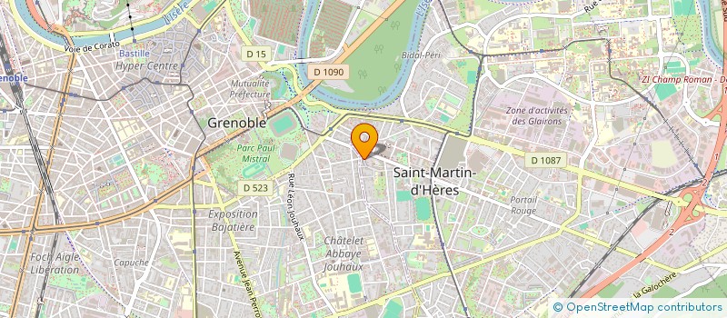 localisation de l'entreprise VINCENT CATABBO à SAINT-MARTIN-D'HERES