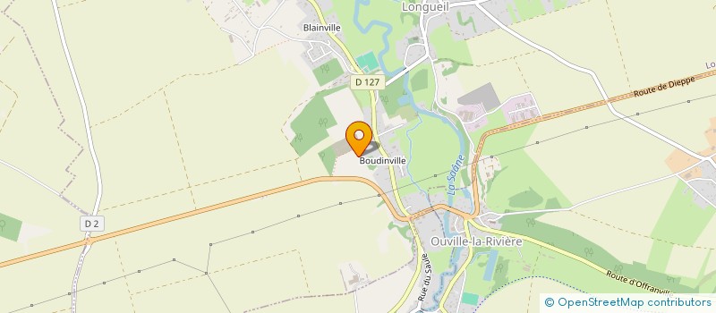 localisation de l'entreprise VINCENT CEDRIC  OUVILLE-LA-RIVIERE