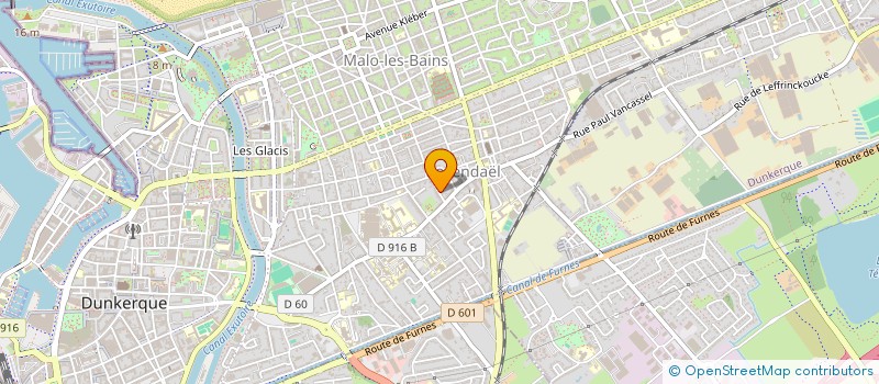 localisation de l'entreprise VINCENT-CHAMPALBERT à DUNKERQUE