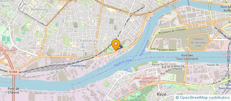 localisation de l'entreprise VINCENT CHANSON à NANTES