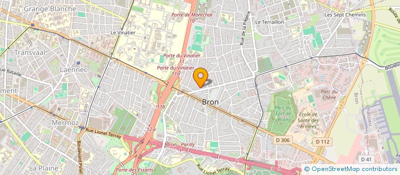 localisation de l'entreprise VINCENT CINO  BRON