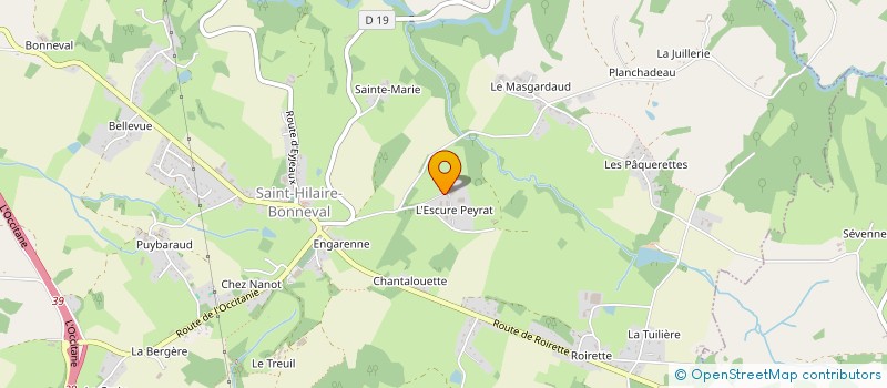 localisation de l'entreprise VINCENT COEPTO à SAINT-HILAIRE-BONNEVAL