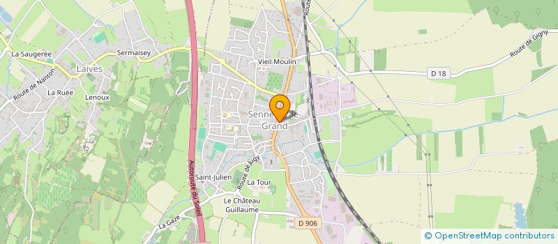 localisation de l'entreprise VINCENT COGNARD  SENNECEY-LE-GRAND