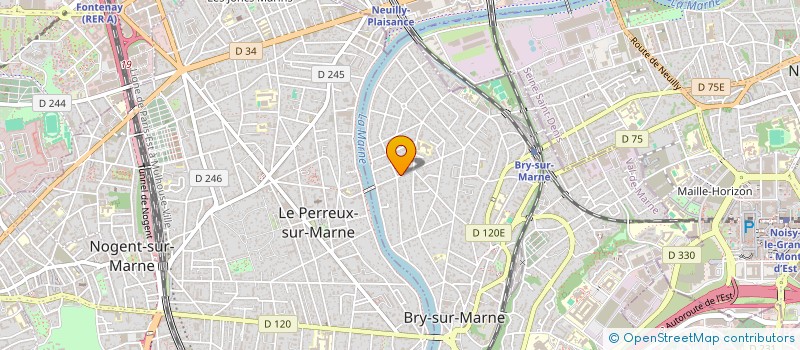 localisation de l'entreprise VINCENT COSTE  BRY-SUR-MARNE