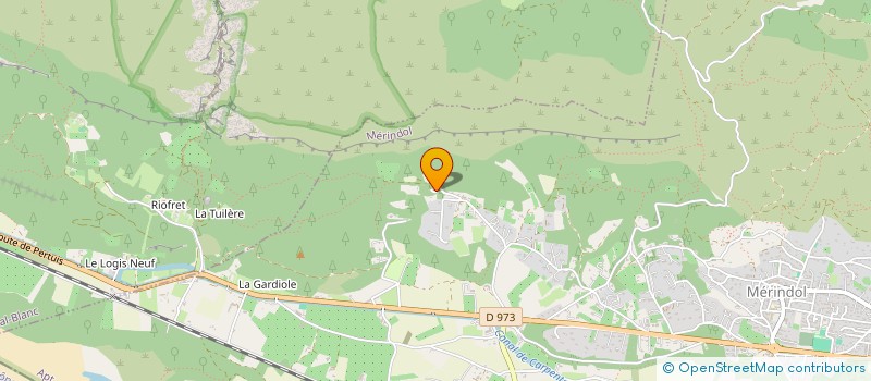 localisation de l'entreprise VINCENT DESBRAUX POMPAGE  MERINDOL