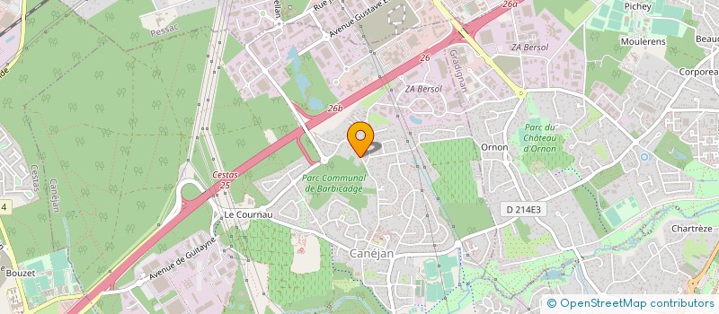 localisation de l'entreprise VINCENT DOUGNAC FINANCES à CANEJAN