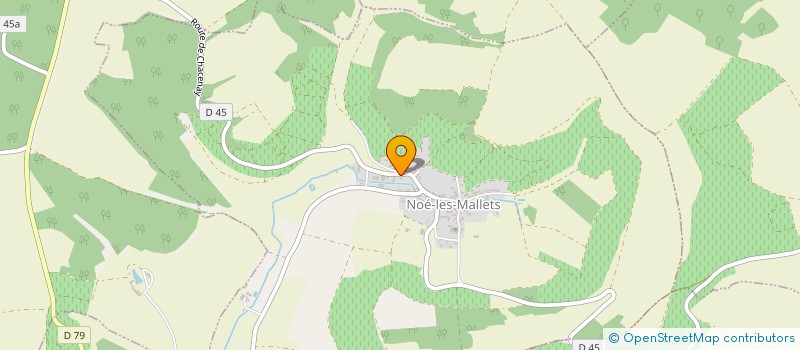 localisation de l'entreprise VINCENT DROUILLY à NOE-LES-MALLETS