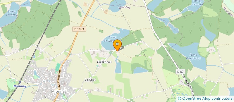 localisation de l'entreprise VINCENT DUCOTE ANTIQUITES  MIONNAY