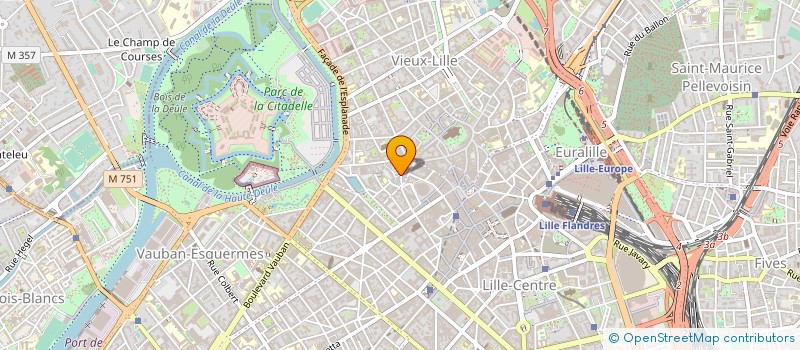 localisation de l'entreprise VINCENT DUHEM à LILLE