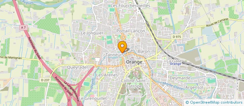 localisation de l'entreprise VINCENT DUMAS  ORANGE