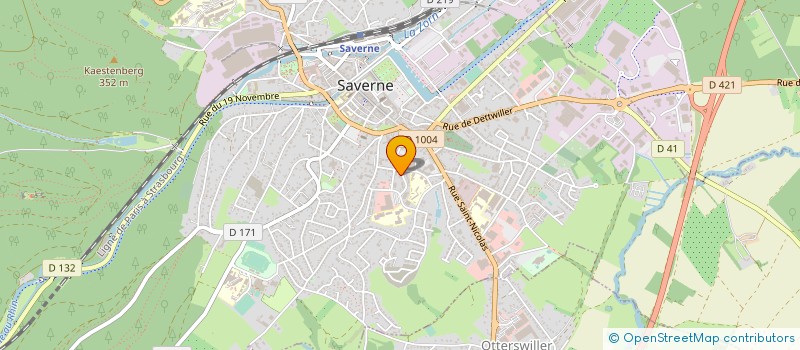 localisation de l'entreprise VINCENT FREUND CONSULTING  SAVERNE