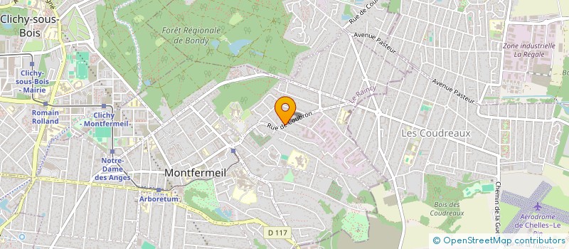 localisation de l'entreprise VINCENT GASPARD à MONTFERMEIL