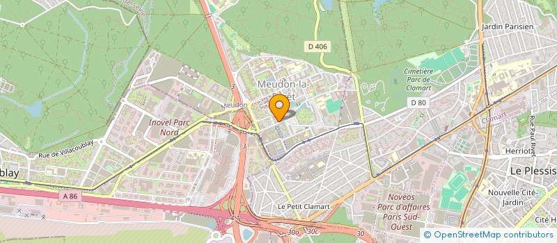 localisation de l'entreprise VINCENT GISKA à MEUDON