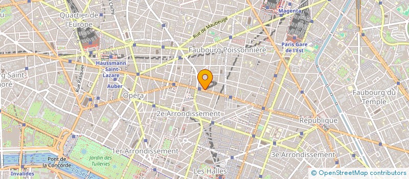 localisation de l'entreprise VINCENT GLORIA & LEVISALLES  PARIS