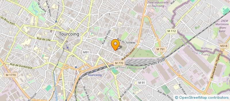 localisation de l'entreprise VINCENT GROEN  TOURCOING