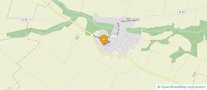 localisation de l'entreprise VINCENT GROSJEAN  GAYE