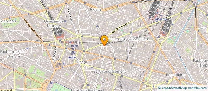 localisation de l'entreprise VINCENT GUERRE SARL  PARIS