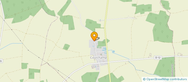 localisation de l'entreprise VINCENT GUERTAULT  COURCHAMP