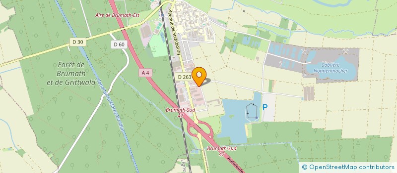 localisation de l'entreprise VINCENT KOELL  BRUMATH