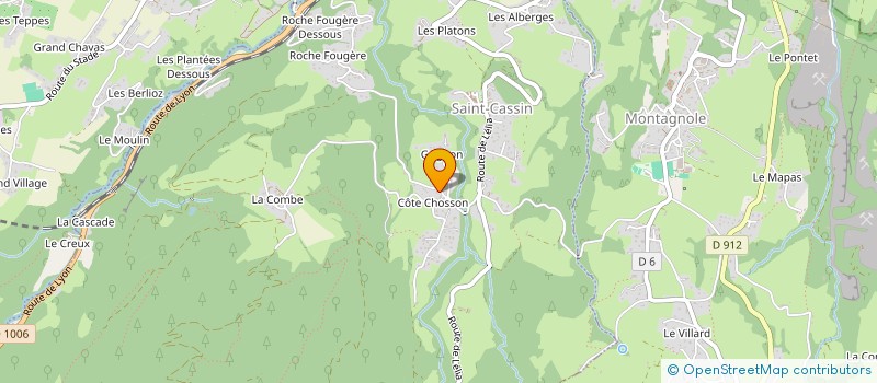 localisation de l'entreprise VINCENT LAGUILLAUMIE -COHESION COLLECTIVE ET ACCOMPAGNEMENT PERSONNEL  SAINT-CASSIN