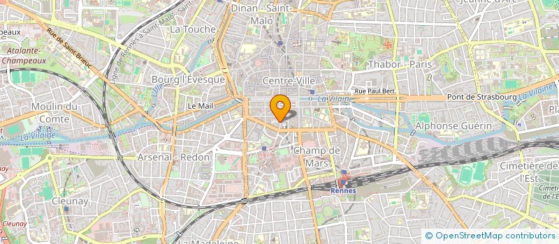 localisation de l'entreprise VINCENT LAMANDE SOLUTIONS  RENNES