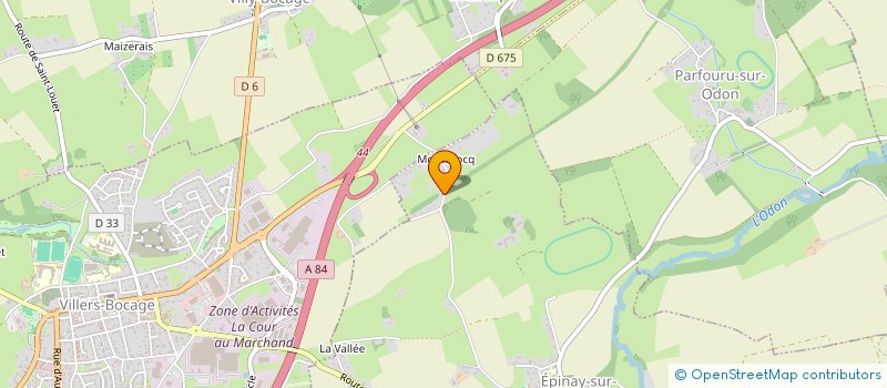 localisation de l'entreprise VINCENT LEROUX à EPINAY-SUR-ODON