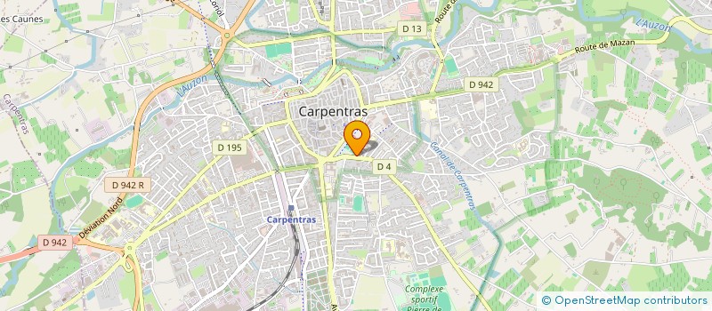 localisation de l'entreprise VINCENT MARTINE ET SOBREPERE CATHERINE  CARPENTRAS